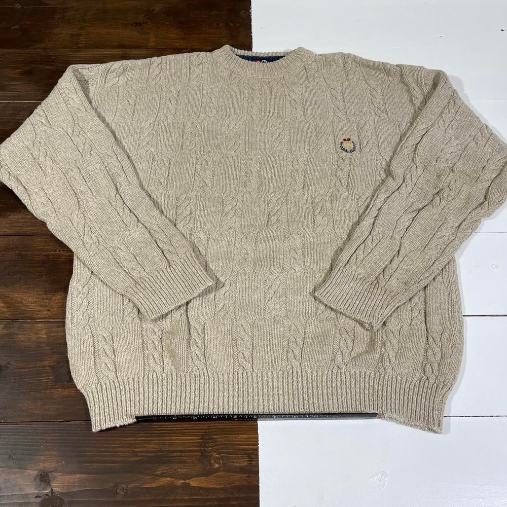 Vintage Chaps Cable Knit Sweater